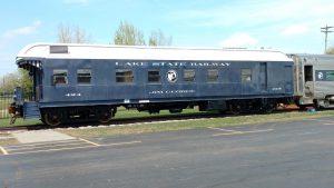 Lake States business car 424 Jim George