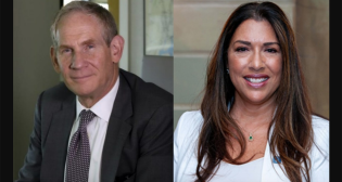 Pictured: Janno Lieber, acting CEO and Board Chair, New York MTA; Elizabeth Velez, President, Velez Organization, and MTA Board nominee