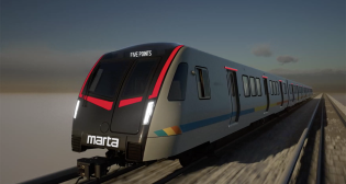 Last fall, MARTA riders and potential riders cast their votes for the exterior design of the agency’s new railcars. The “Minimalist: Option A” (pictured above) won by a narrow margin.