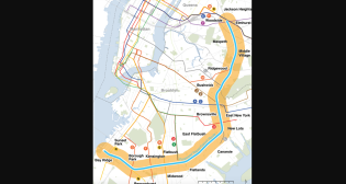 A proposed 14-mile “Interborough Express” transit service could use the existing Bay Ridge Branch freight line—owned by MTA Long Island Rail Road and operated by New York & Atlantic—and CSX’s Fremont Secondary line to link communities in Brooklyn and Queens that are not currently served by rail.