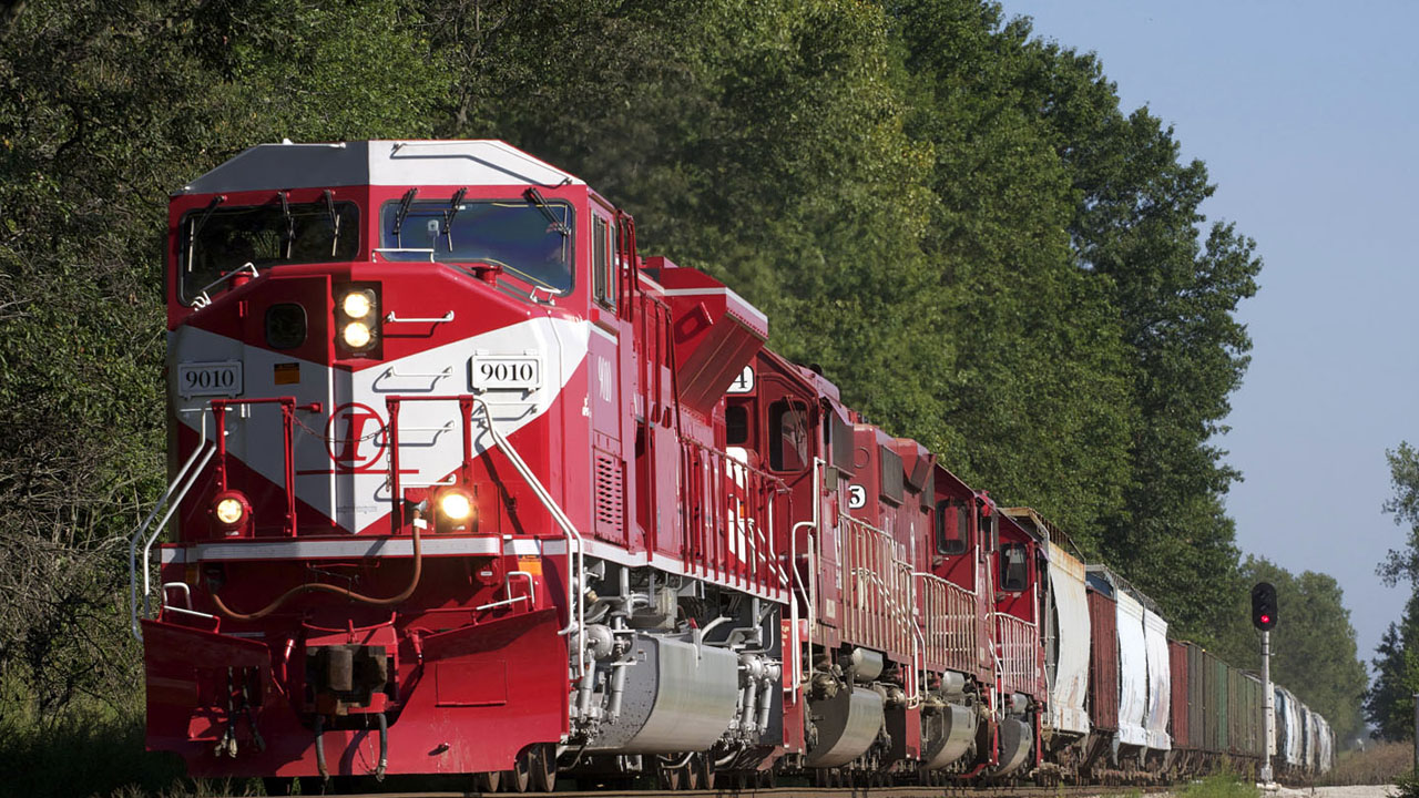INRD is Railway Age’s 2012 and 2018 Regional Railroad of the Year. (INRD photo from 2018 Award Feature)