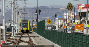 LACMTA’s approximately $2 billion, 8.5-mile Crenshaw/LAX Transit Corridor Project will extend light rail service from the E Line (Expo) at Expo/Crenshaw Station and merge with the C Line (Green) at Aviation/LAX Station, connecting the Crenshaw Corridor, Inglewood and El Segundo.