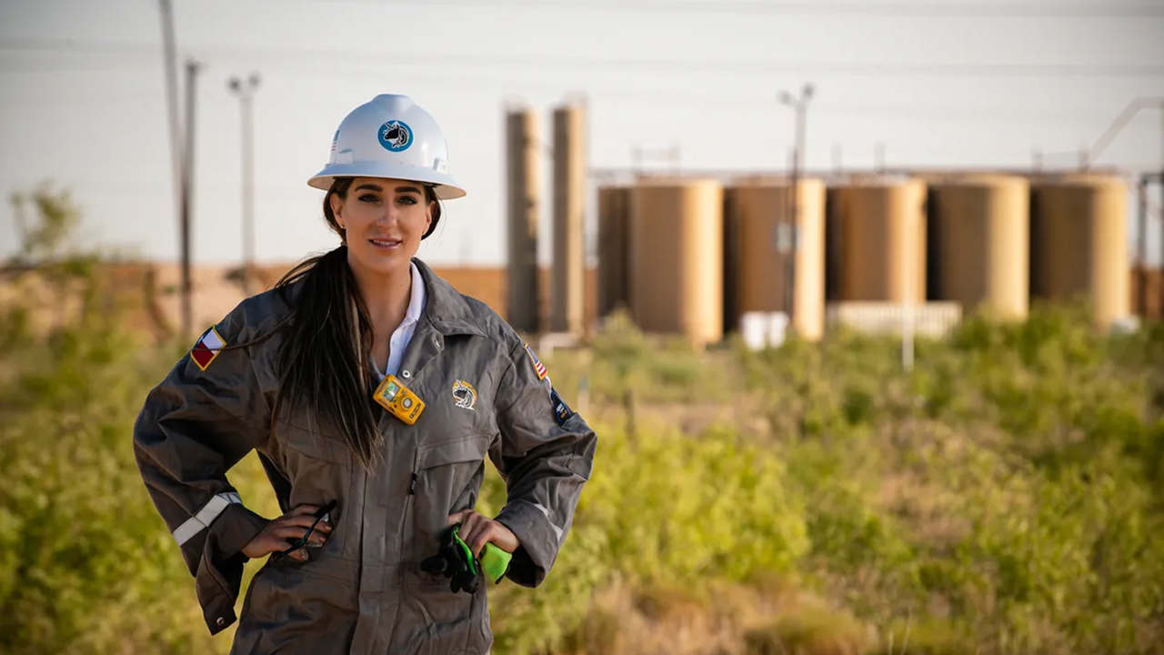 Among those on the Railroad Commission of Texas ballot is 37-year-old oil and gas attorney Sarah Stogner.