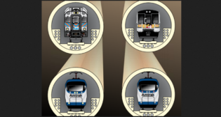 The Grand Slam project would consist of four rail tunnels.