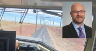 In April, operation and maintenance of the FRA Transportation Technology Center facilities began transitioning to ENSCO, Inc., which will be headed by Jeff Stevens (pictured) as of July 2. (Main photo by William C. Vantuono)