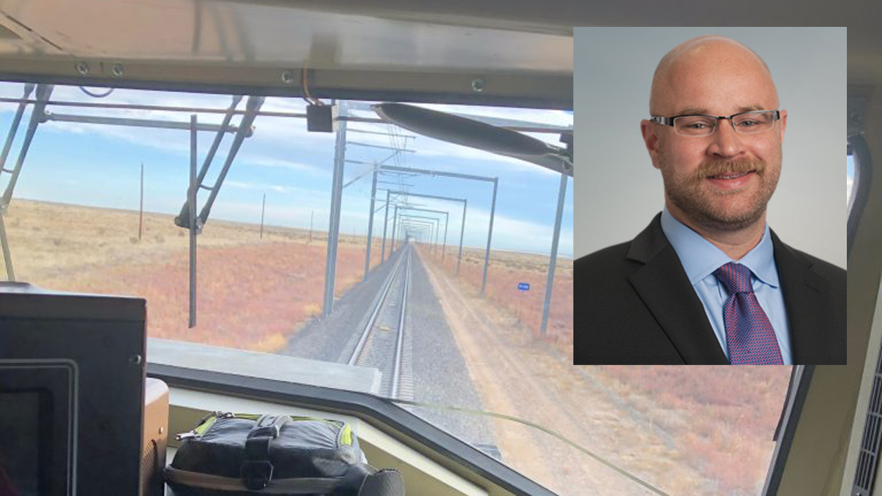 In April, operation and maintenance of the FRA Transportation Technology Center facilities began transitioning to ENSCO, Inc., which will be headed by Jeff Stevens (pictured) as of July 2. (Main photo by William C. Vantuono)
