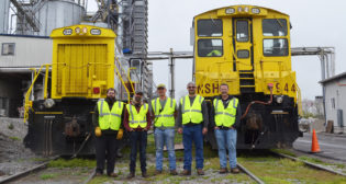 North Shore Railroad—Railway Age’s 2017 Short Line of the Year—ran its first train to Kreamer, Pa., on May 4.
