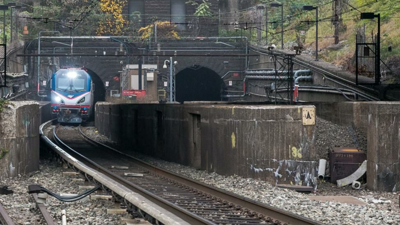 The Gateway Program will eventually double rail capacity between Newark, N.J., and New York. (GDC)