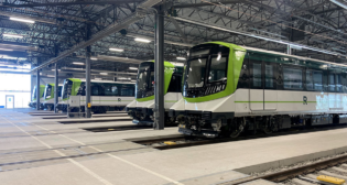 Réseau express métropolitain (REM) has revised its network commissioning schedule due to continued challenges with work on the century-old Mount Royal Tunnel in Montreal. (Photograph Courtesy of REM)