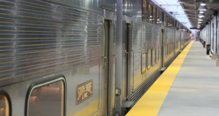 Northern Indiana Commuter Transportation District’s (NICTD) 8-mile single-track extension of South Shore Line commuter rail service will run from Hammond, Ind., (north) to Dyer, Ind. (south) and include four new stations. (Photograph Courtesy of NICTD)