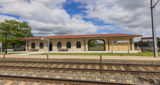 Amtrak's Westerly, Rhode Island Station. (Photo by Marc Glucksman/River Rail Photo; Courtesy of Amtrak)