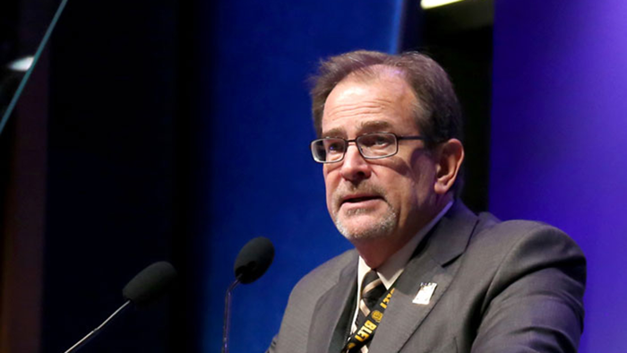 Dennis R. Pierce, National President, Brotherhood of Locomotive Engineers and Trainmen