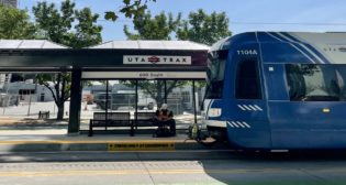 The grand opening of UTA's new Trax 600 South Station took place on July 26. (Photo Courtesy of UTA, via Twitter)