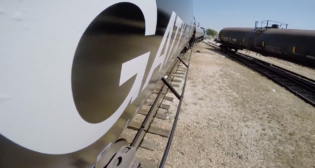 “Demand for the majority of railcar types in our fleet remains robust, and absolute lease rates increased sequentially for the eighth consecutive quarter,” GATX President and CEO Robert C. Lyons said during a second-quarter 2022 financials report. (Photograph Courtesy of GATX)