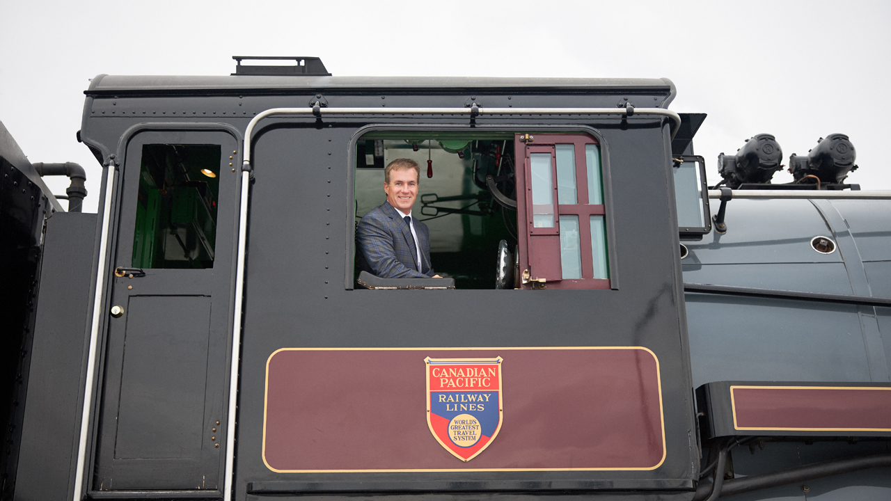 “After a challenging first quarter of the year, I’m proud of the resiliency and discipline the CP team demonstrated to deliver these [second-quarter 2022 financial] results,” said Keith Creel, CP President and CEO, on July 28. Railway Age presented Creel and KCS President and CEO Patrick J. Ottensmeyer the 2022 Railroader of the Year Award.