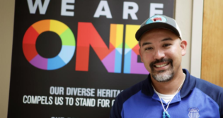 Michael Soriano, Manager-Safety Field Operations at UP, is proud to be a multigenerational railroader. (Photograph and Caption Courtesy of UP)