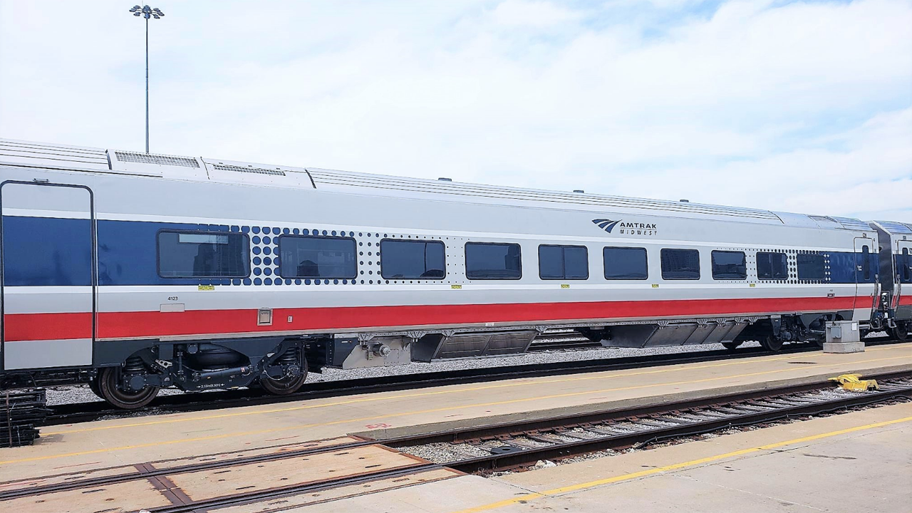 Icomera will install, maintain and monitor onboard mobile Internet service on 88 new Siemens “Venture” single-level passenger cars used in Amtrak Midwest service. (Photograph Courtesy of Icomera)