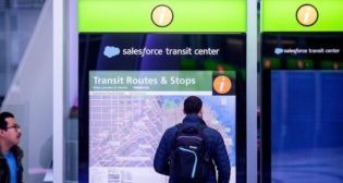 Design and installation of the new wayfinding system is scheduled to begin in 2024. Photo by Noah Berger, via MTC.