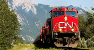 CN and Keyera plan to evaluate a clean energy terminal solution in the Alberta Industrial Heartland. (CN Photo)