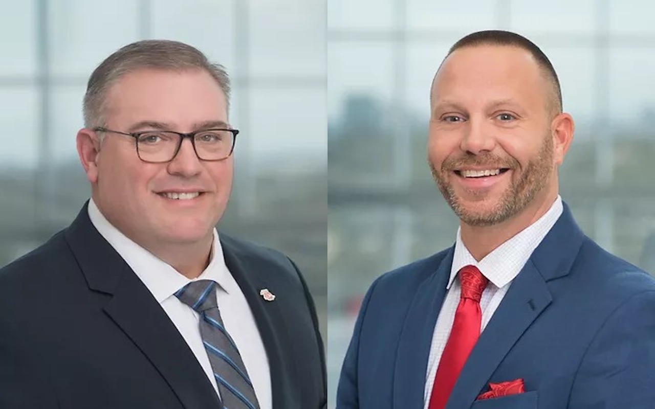 TNW Corporation Vice President of Transportation Bobby M. Franklin (left) and Director of Business Support and Development Joey Evans (right)