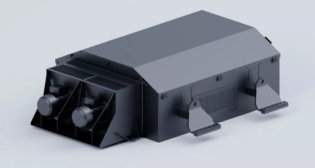 The Hitachi Energy RESIBLOC® Rail offers an integrated cooling system and a voltage rating of up to 25 kV. (Image Courtesy of Hitachi Energy)