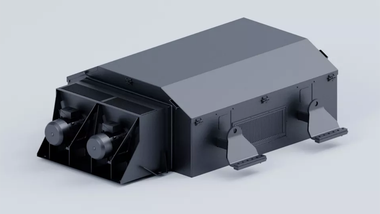 The Hitachi Energy RESIBLOC® Rail offers an integrated cooling system and a voltage rating of up to 25 kV. (Image Courtesy of Hitachi Energy)
