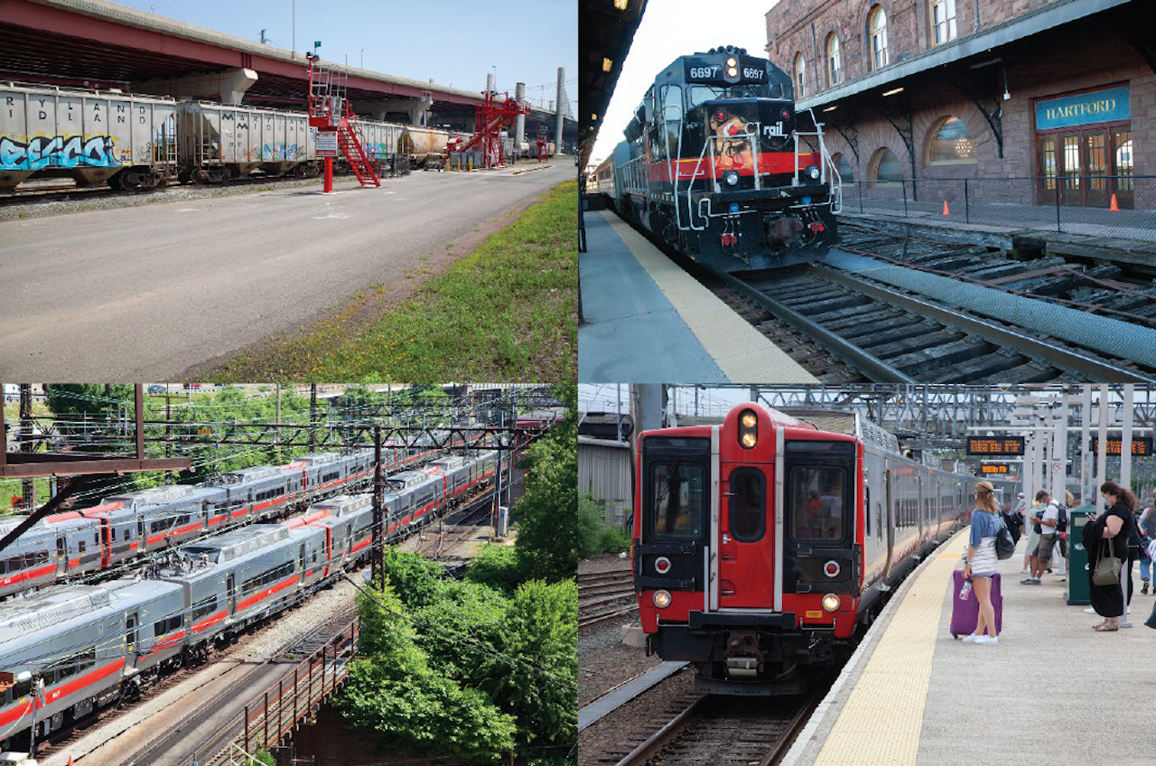 Images of Connecticut's Rail System. (Carl Talley)