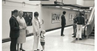 A young Kevin Franklin with his mother and grandparents. (Photos courtesy of Kevin Franklin)