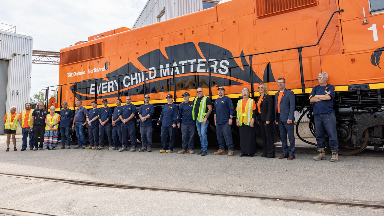 (Photograph Courtesy of Ontario Northland, via Twitter)