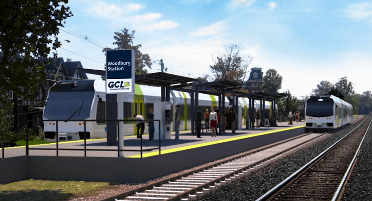 Rendering of GCL's Woodbury Station.