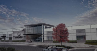 Manna Capital Partners’ beverage production and distribution complex will be constructed in Montgomery, Ala., at a CSX Select Site. Operations are slated to begin in early 2025. (Rendering Courtesy of the Alabama Governor’s Office/Hal Yeager)