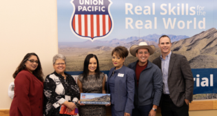 “Union Pacific and @DACCNMSU celebrate the ribbon cutting of the new Union Pacific Industrial Careers Academy at Doña Ana Community College in Sunland Park, NM,” UP wrote in an Oct. 20 Twitter post.