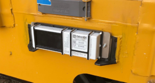 GPS devices are providing real-time information and visibility of railcars’ location, condition and health. (Photograph and Caption Courtesy of UP)