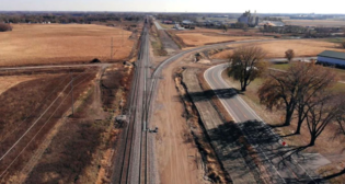 Willmar, Minn., Rail Bypass Photograph Courtesy of BNSF.