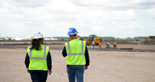 The new Chevron Philips Chemical-QatarEnergy integrated polymer facility in Orange, Tex., will include a rail and storage-in-transit yard. Engineering, procurement and construction services will be provided by W.T. Byler Co., Inc. (Photograph Courtesy of Chevron Phillips Chemical)