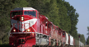 INRD will run a Santa Train on Dec. 2-4, making 12 stops throughout southern and western Indiana and eastern Illinois. (INRD Photo)