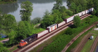 CN has committed to the United Nations Global Compact initiative, which it describes as a “voluntary leadership platform for the development, implementation and disclosure of responsible business practices.” (Photograph Courtesy of CN, via Twitter)