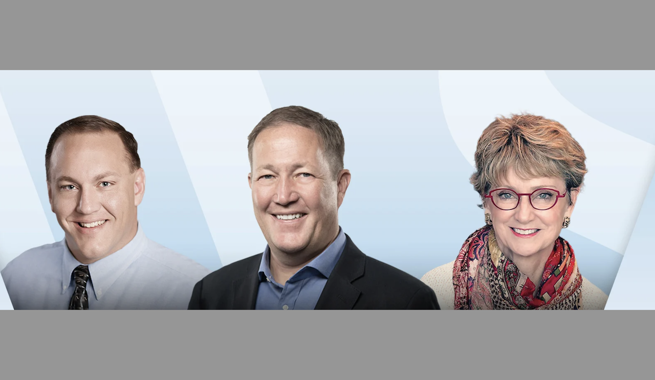 John Rohner (left), Newel Jensen (middle) and Kitty Barkley (right) have joined WSP USA Southwest Mountain District's senior leadership team.