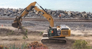 According to OCTA, rail service could possibly resume prior to February, when the rail stabilization is expected to be completed.