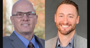 Ken Kessler, Chief Financial Officer, Valley Metro, Phoenix, Ariz. (left); Stuart Summers, Chief Communications and Engagement Officer, Regional Transportation District (RTD), Denver, Colo.