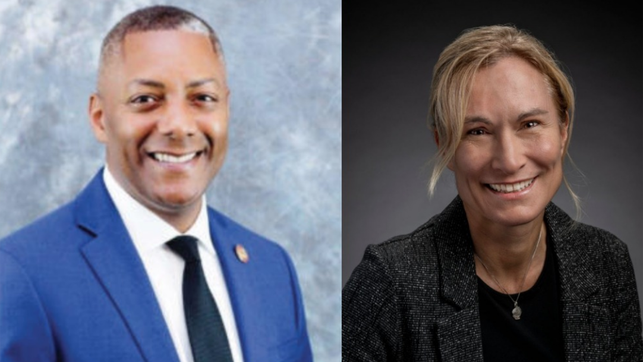 John Henry (left), Sound Transit; Lou Balmer-Millar, Caterpillar Inc.