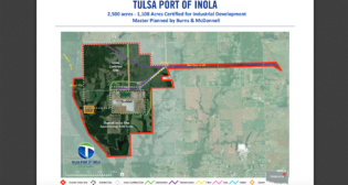 (Map Courtesy of Tulsa Ports)