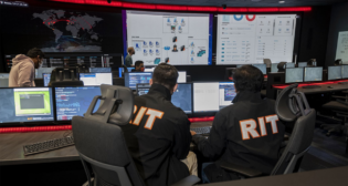 Alstom and the Rochester Institute of Technology (RIT) are collaborating “to help advance cybersecurity education, development and research in the transportation industry.” (RIT Photograph)