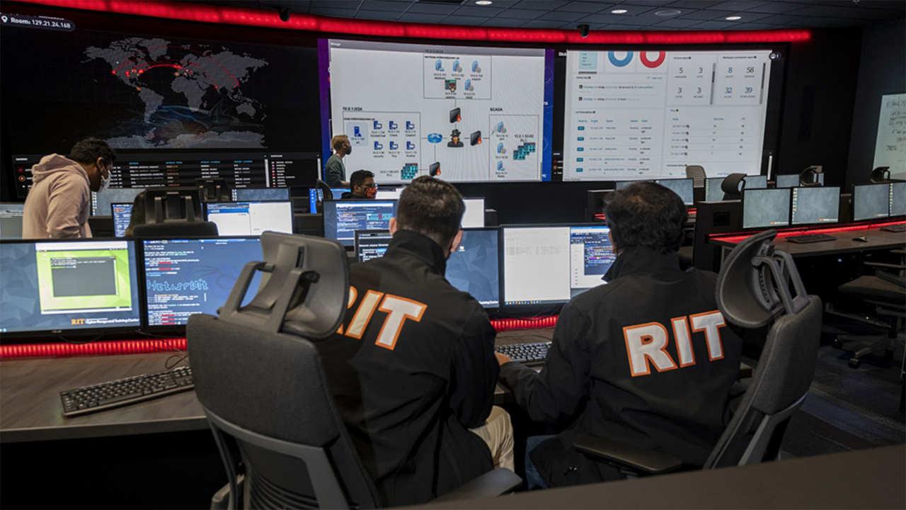 Alstom and the Rochester Institute of Technology (RIT) are collaborating “to help advance cybersecurity education, development and research in the transportation industry.” (RIT Photograph)