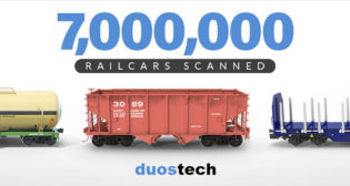 Duos' RIP technology performed more than seven million comprehensive railcar scans in 2022.