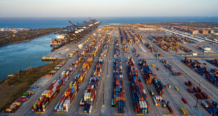 Bayport Container Terminal, Port Houston in Texas (Photograph Courtesy of Port Houston)