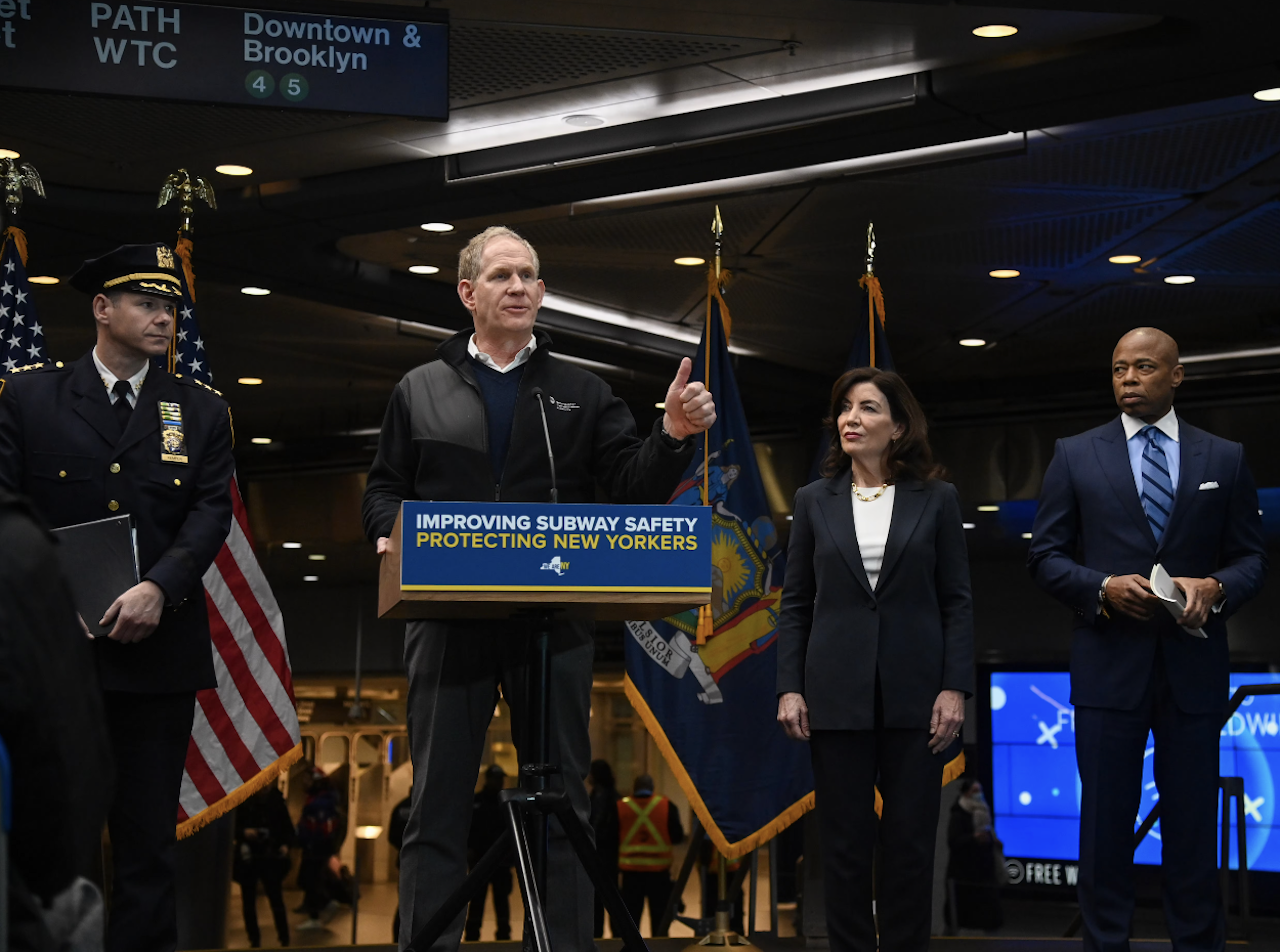 According to the MTA, major subway crime is down 16% compared to the same period in 2022.