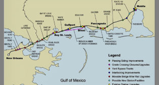 Ahead of future service between Mobile, Ala., and New Orleans, La., Amtrak engineers and conductors will soon begin required “familiarization” trips to learn the route’s physical characteristics.