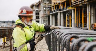 Marymoor Village is one of two stations under construction as part of the Downtown Redmond Link Extension. (Sound Transit photo)