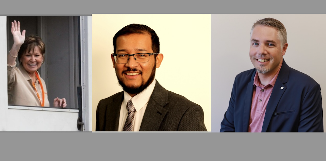 From Left to Right: ASLRRA Chairwoman Judy Petry; RTA CFO Kevin Bueso; and INRD Director, Safety and Training Austin Milton.